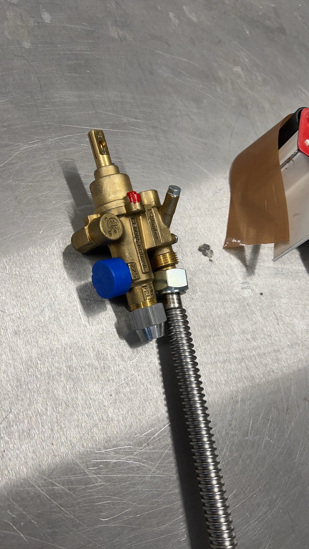 不锈钢炉圈软管 直径12mm(炉头配件)