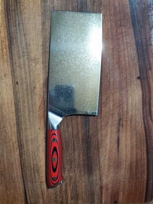 50号切片刀Chinese kitchen knife
中式菜刀 VG10 (中式刀)