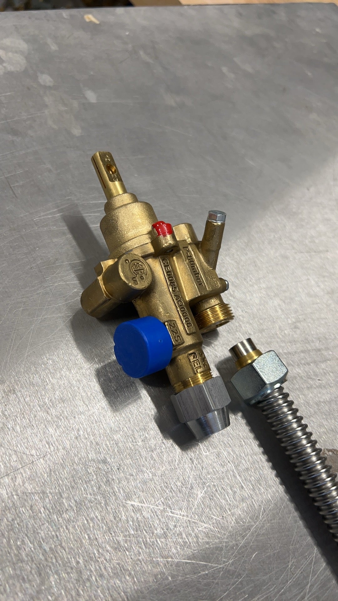 不锈钢炉圈软管 直径12mm（炉头配件）