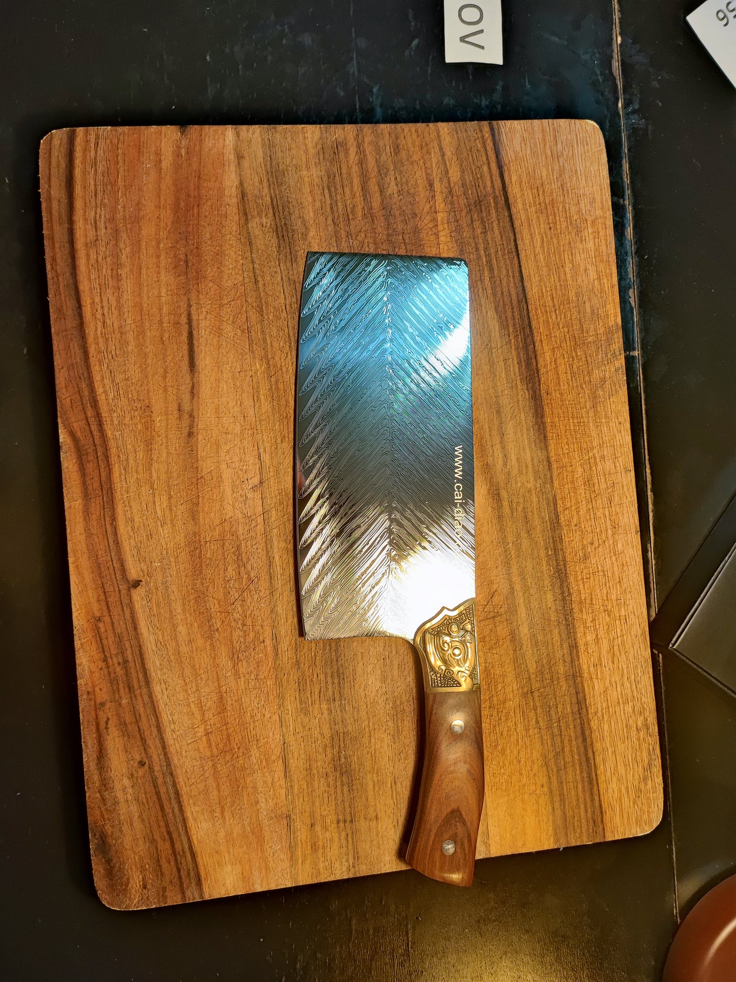 4号龙泉斩切刀，中式菜刀。(中式刀斩骨切菜切肉)Chinese kitchen knives