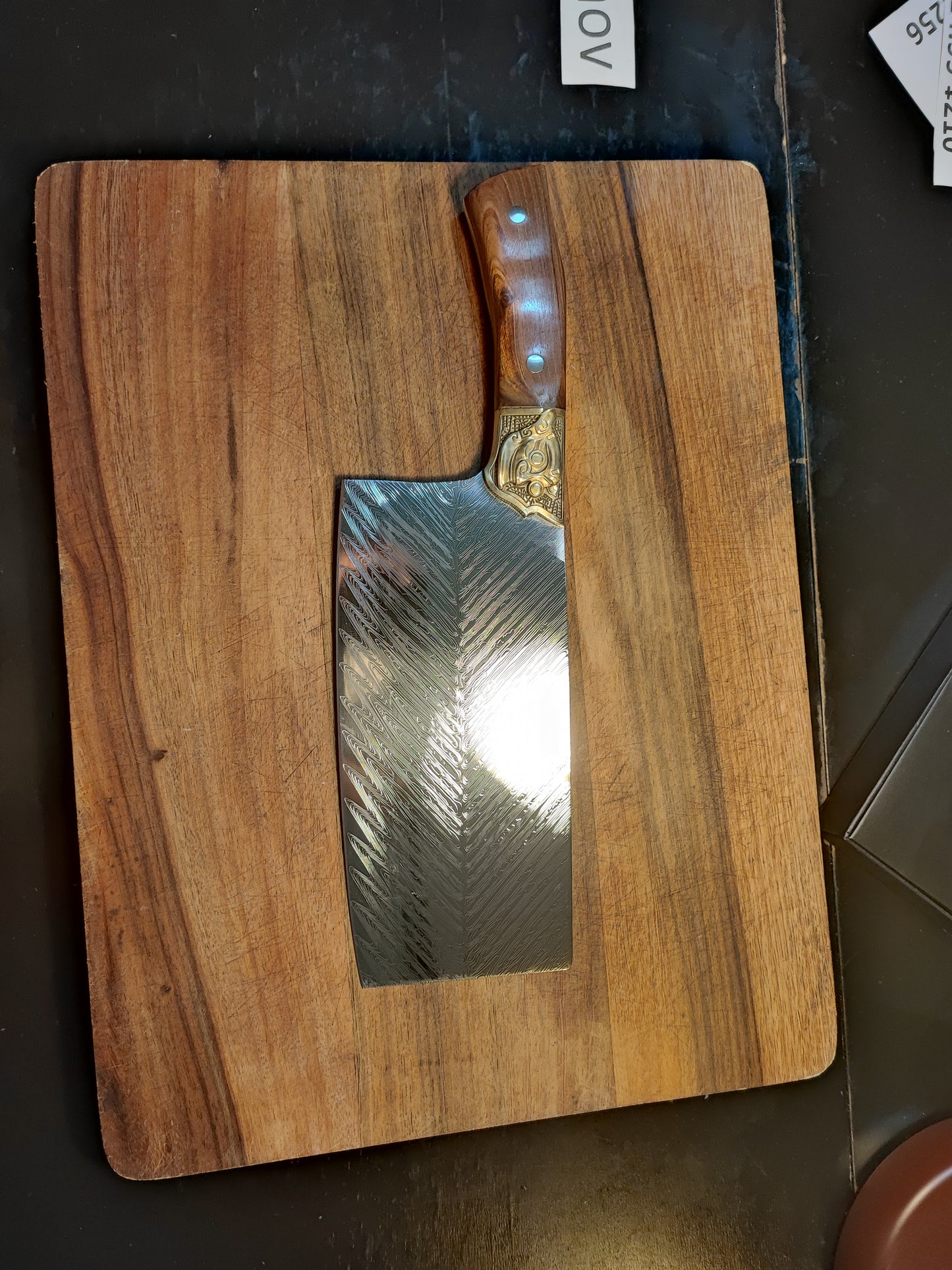 4号龙泉斩切刀，中式菜刀。(中式刀斩骨切菜切肉)Chinese kitchen knives
