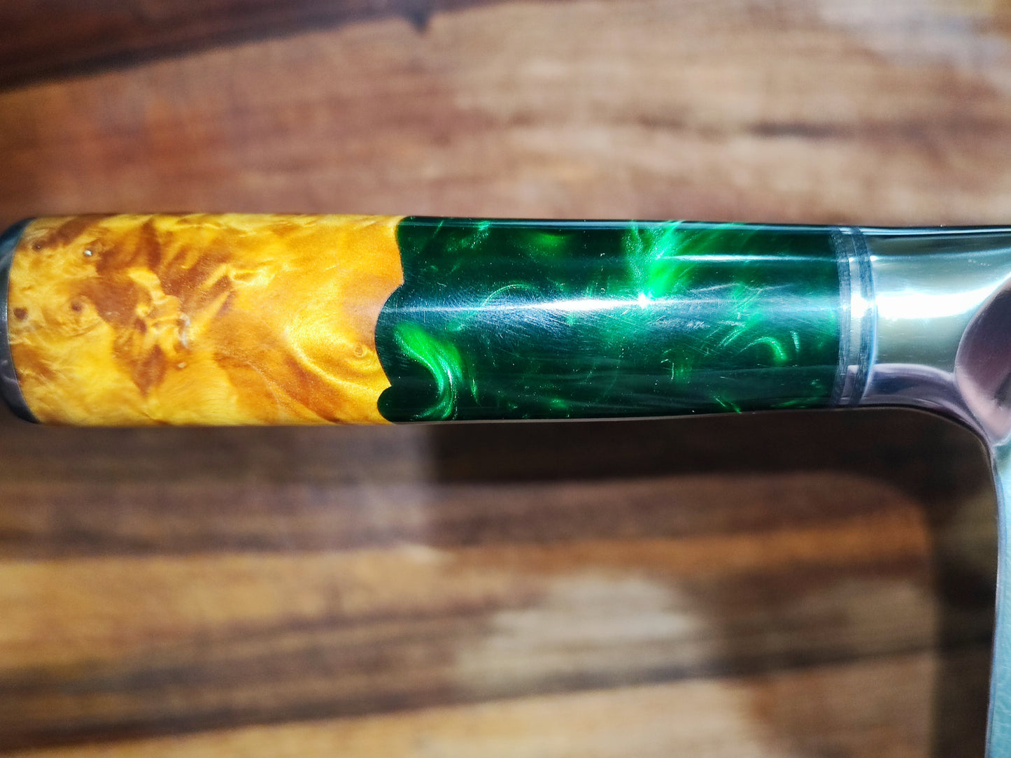 36号大马士革片刀切菜切肉(轻)（中式刀)