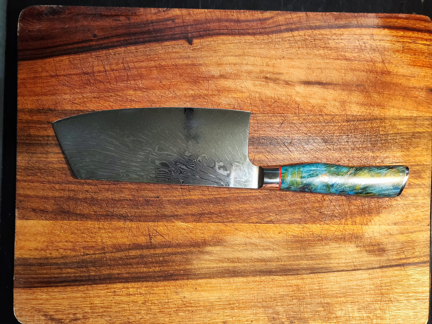 38号大马士革切片刀
(轻)(中式刀)