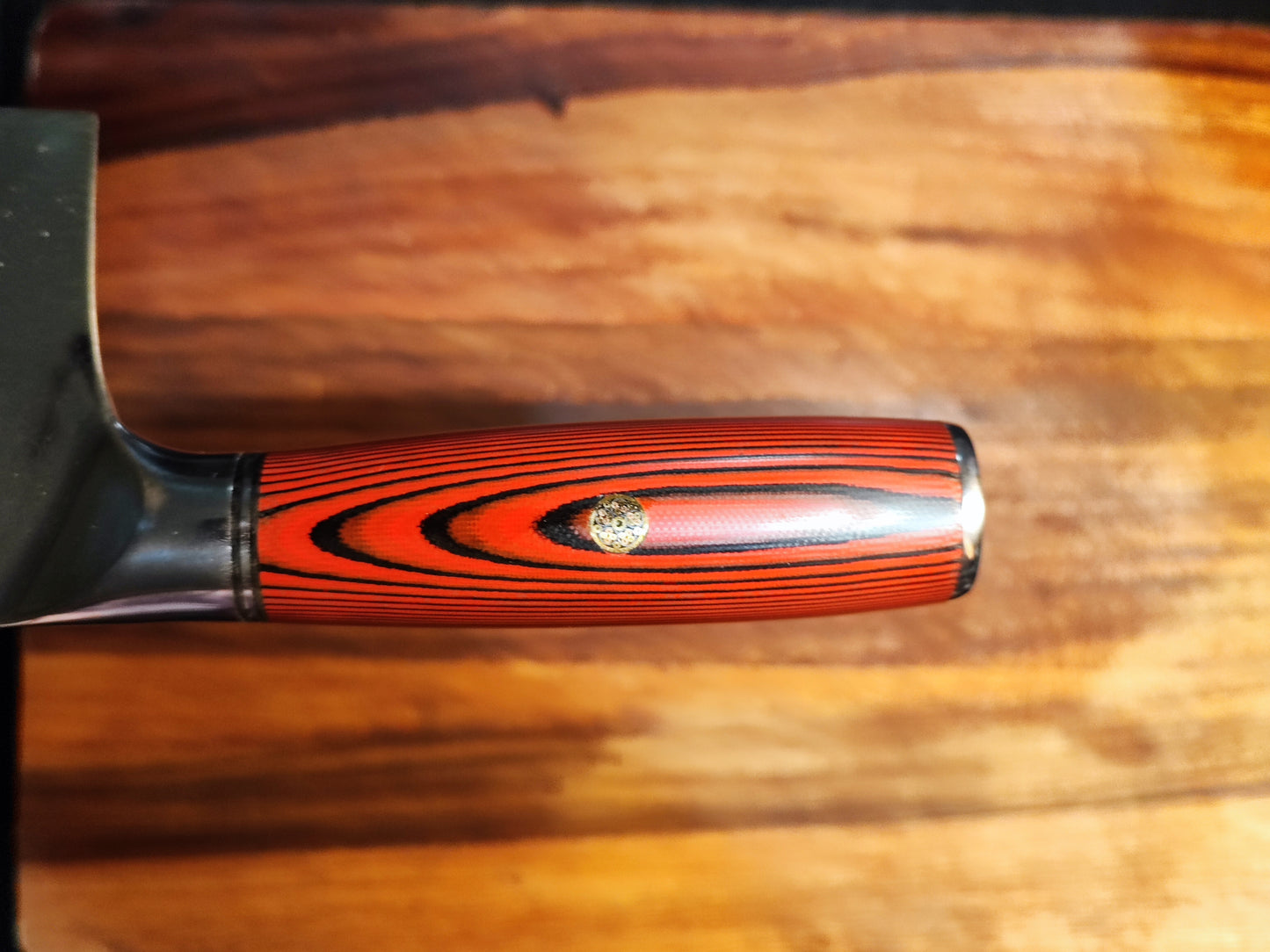 37号VG10大马士革切片刀Chinese kitchen knife中式菜刀(轻)
(中式刀)