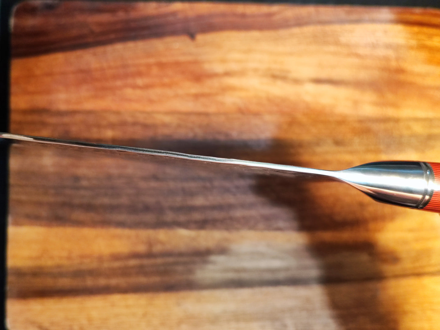 37号VG10大马士革切片刀Chinese kitchen knife中式菜刀(轻)
(中式刀)