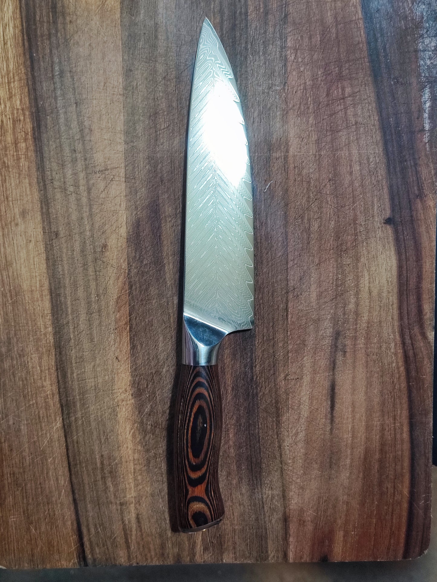 53号 欧式大马士革主厨刀(欧式刀)