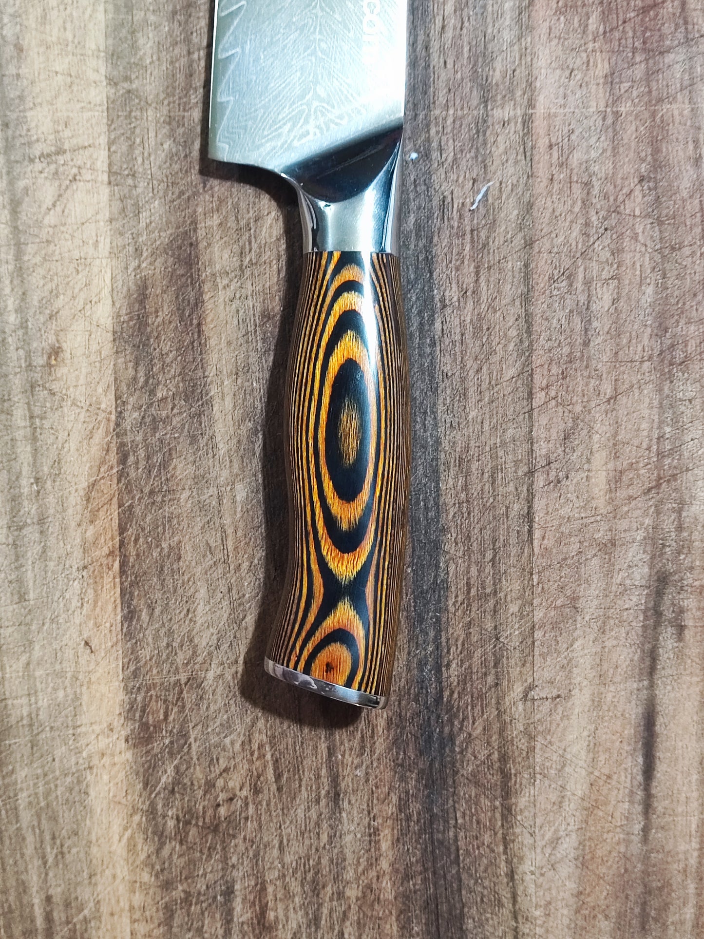 53号 欧式大马士革主厨刀(欧式刀)