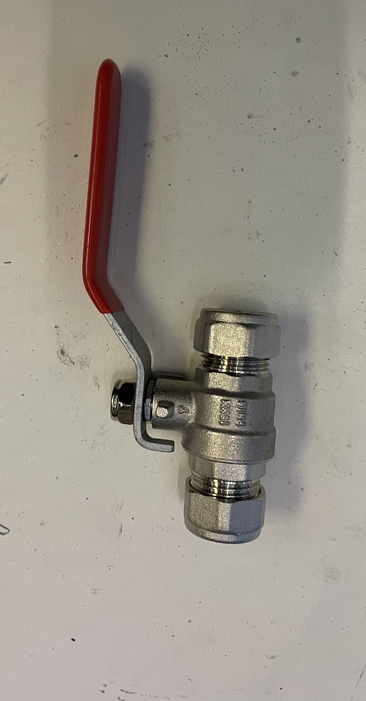 水开关 接15mm 铜管(炉头配件)